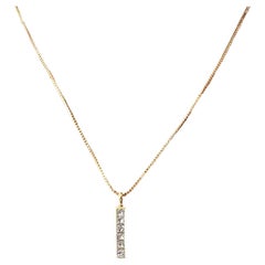 Theo Fennell Diamond Pendant and Chain 18k Yellow Gold 
