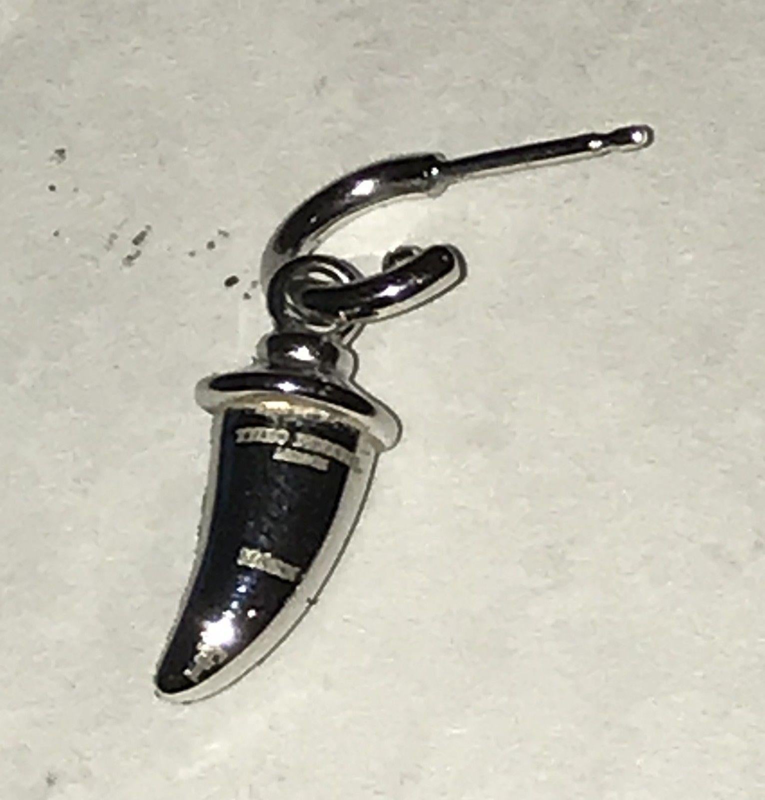 Theo Fennell Diamond Tsavorite Garnet Horn Pendant Earrings Necklace For Sale 11
