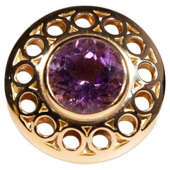Theo Fennell Gold 18 Carat Amethyst Ring