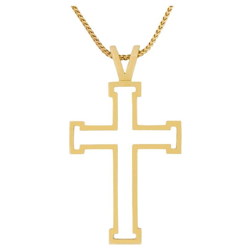 Theo Fennell Gold Cross Pendant