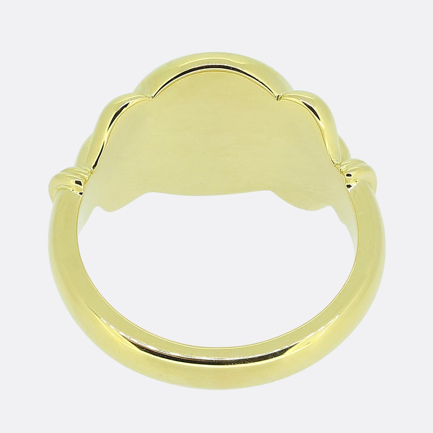 Women's or Men's Theo Fennell Signet Ring For Sale