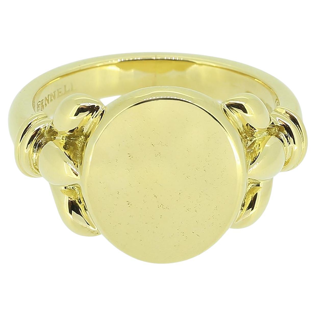 Theo Fennell Signet Ring For Sale