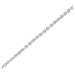 Theo Fennell White Gold Diamond Line Bracelet 5.81ct