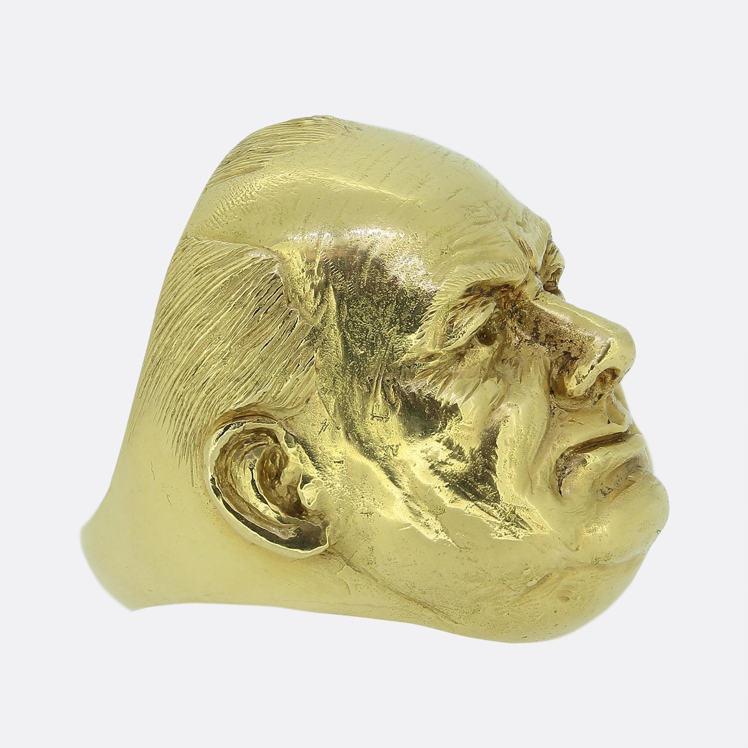 Theo Fennell Winston Churchill Ring In Good Condition In London, GB