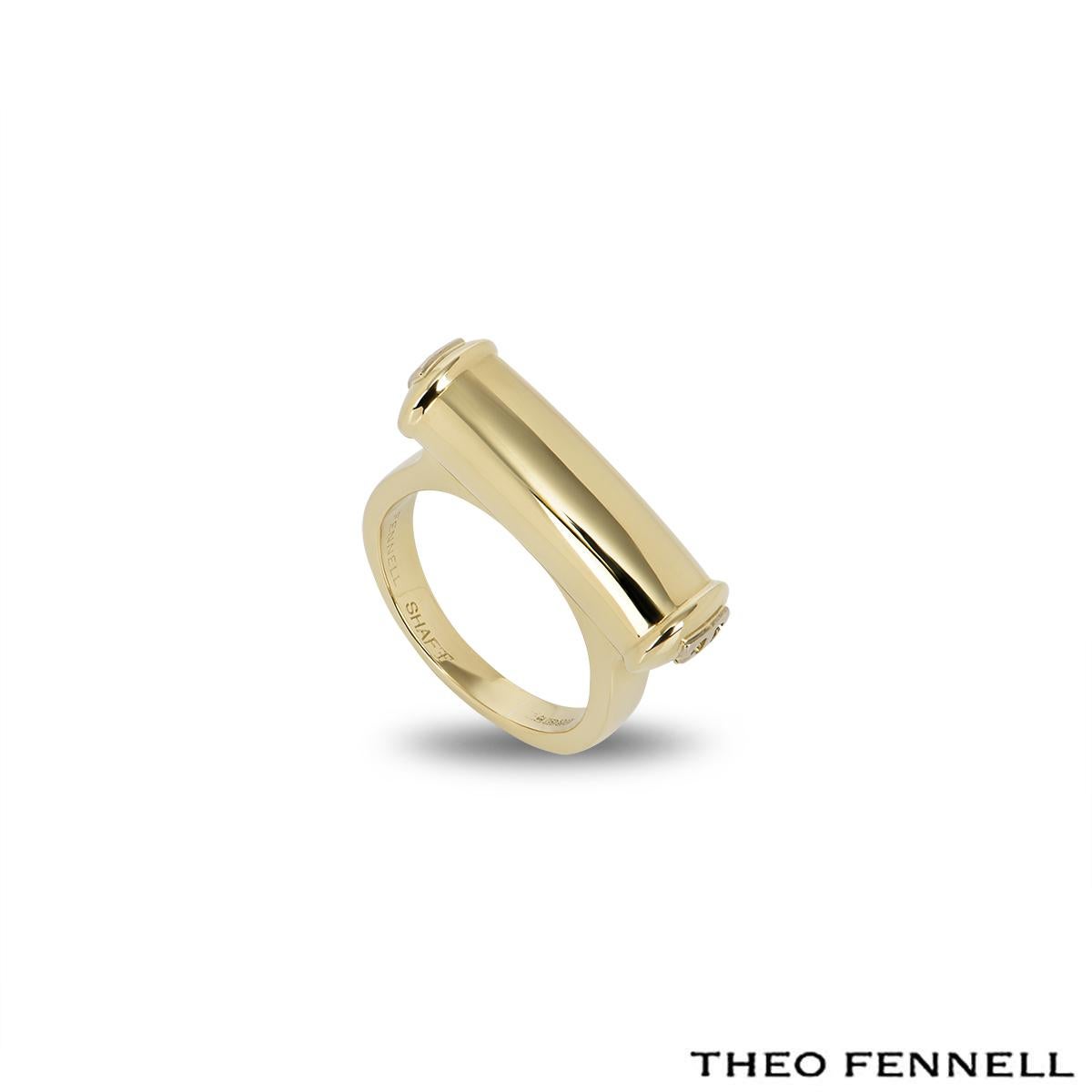 Theo Fennell Yellow Gold Dress Ring In Excellent Condition For Sale In London, GB