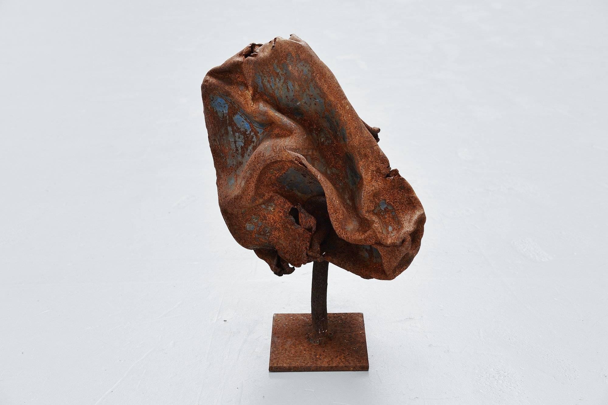 Dutch Theo Niermeijer Abstract Modern Trash Sculpture, 1970 For Sale