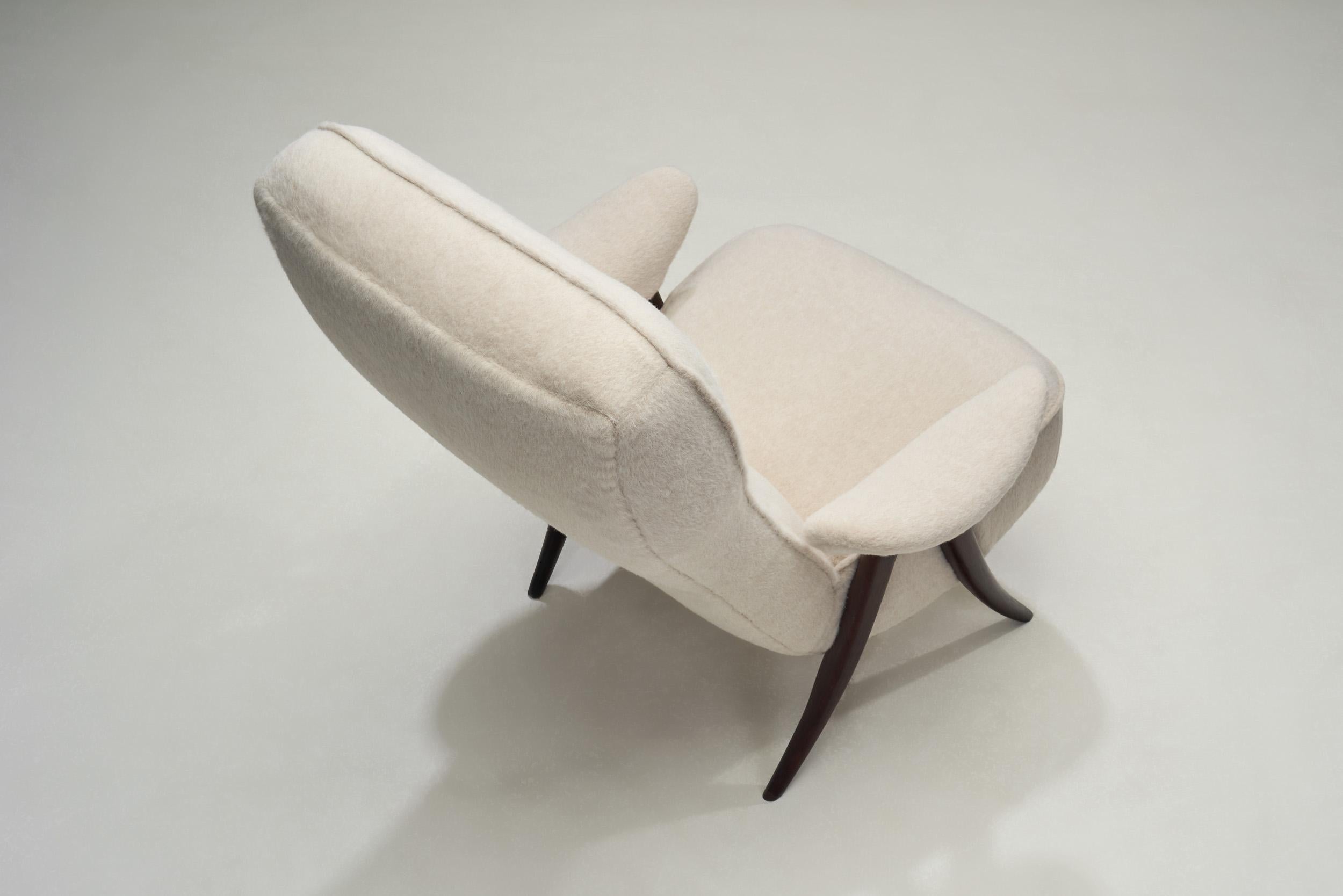 Metà XX secolo Poltrona Theo Ruth per Artifort, Paesi Bassi, anni '50