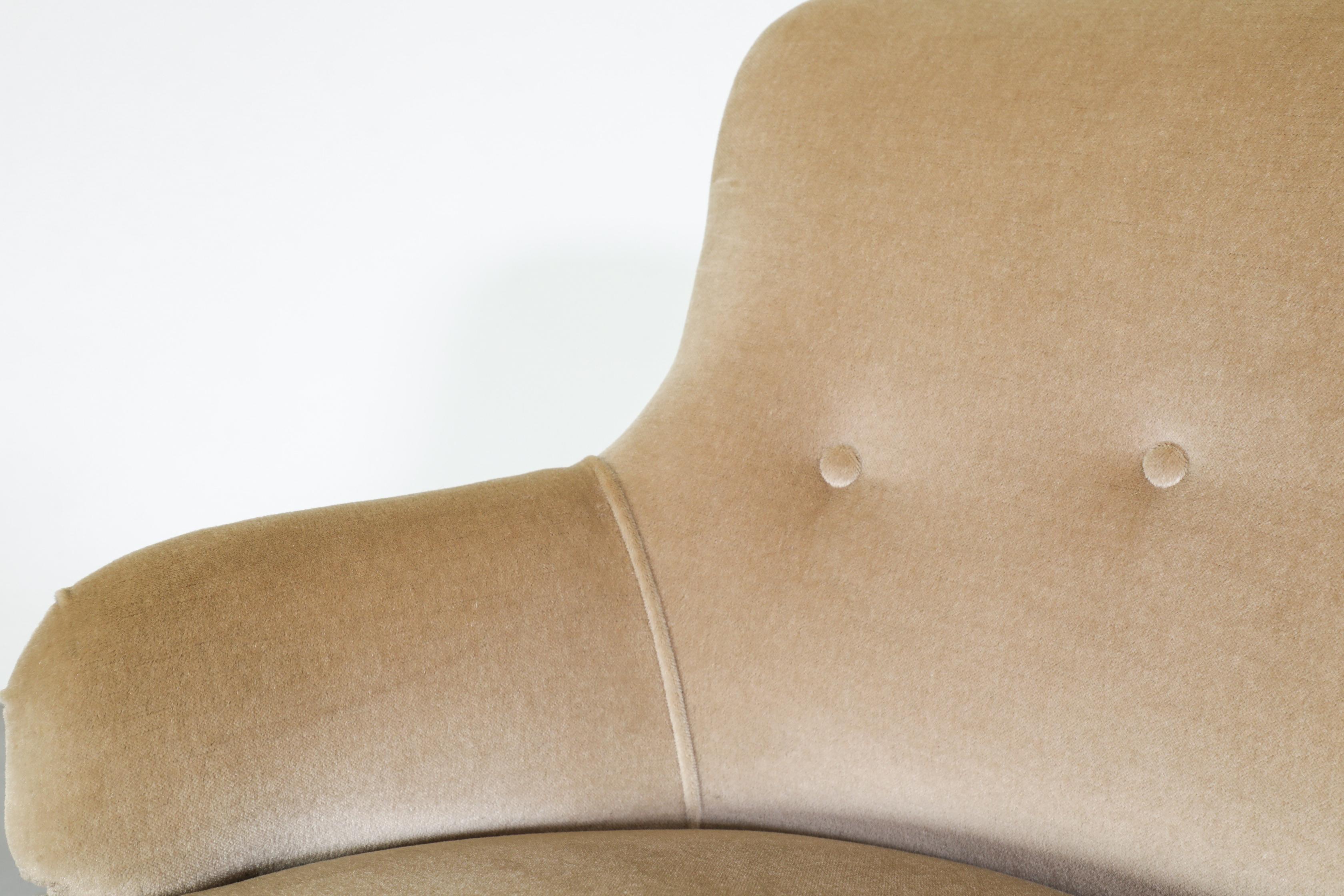 Theo Ruth Canapé en mohair beige pour Artifort en vente 5