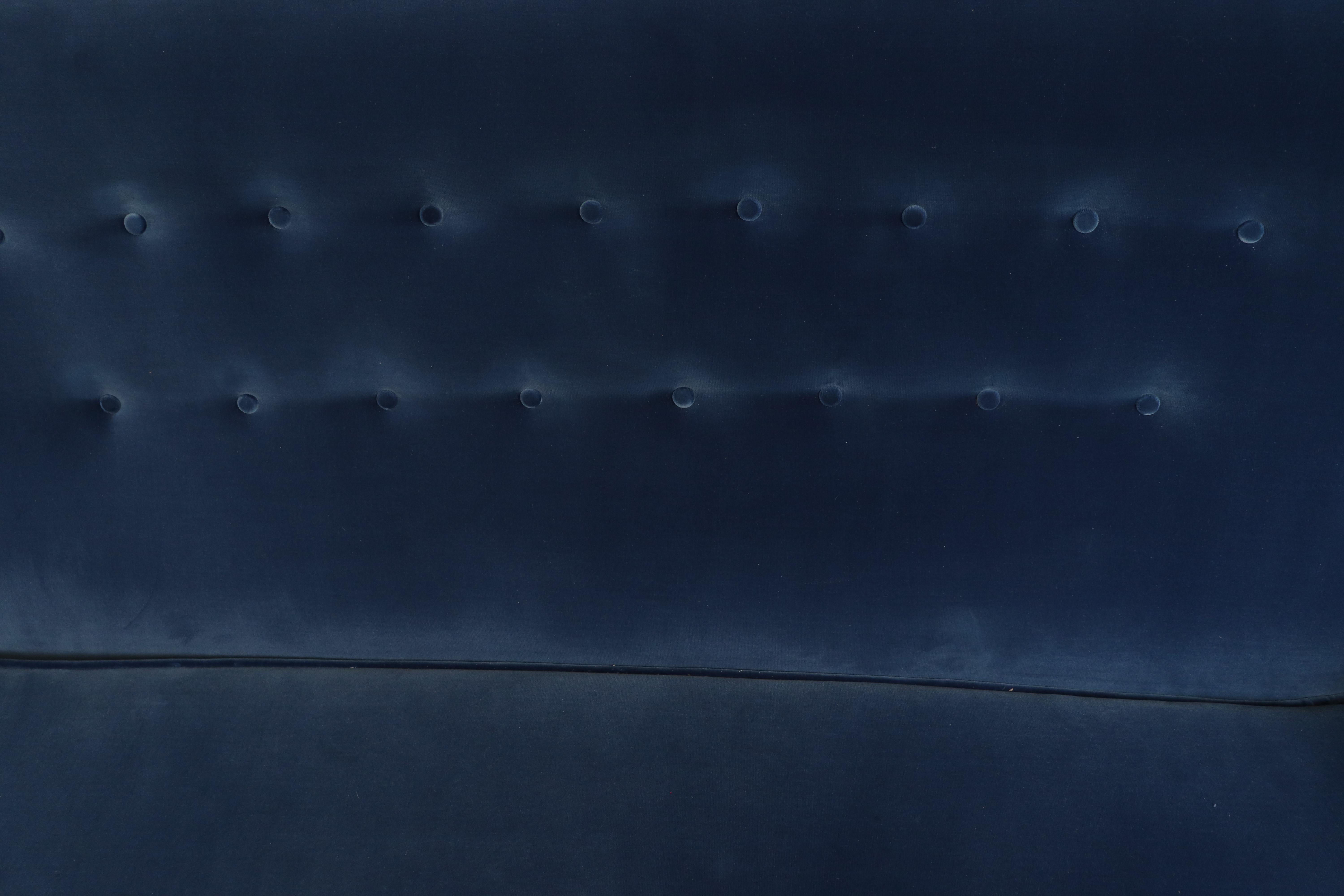 Velvet Theo Ruth Cobalt Blue Sofa by Artifort