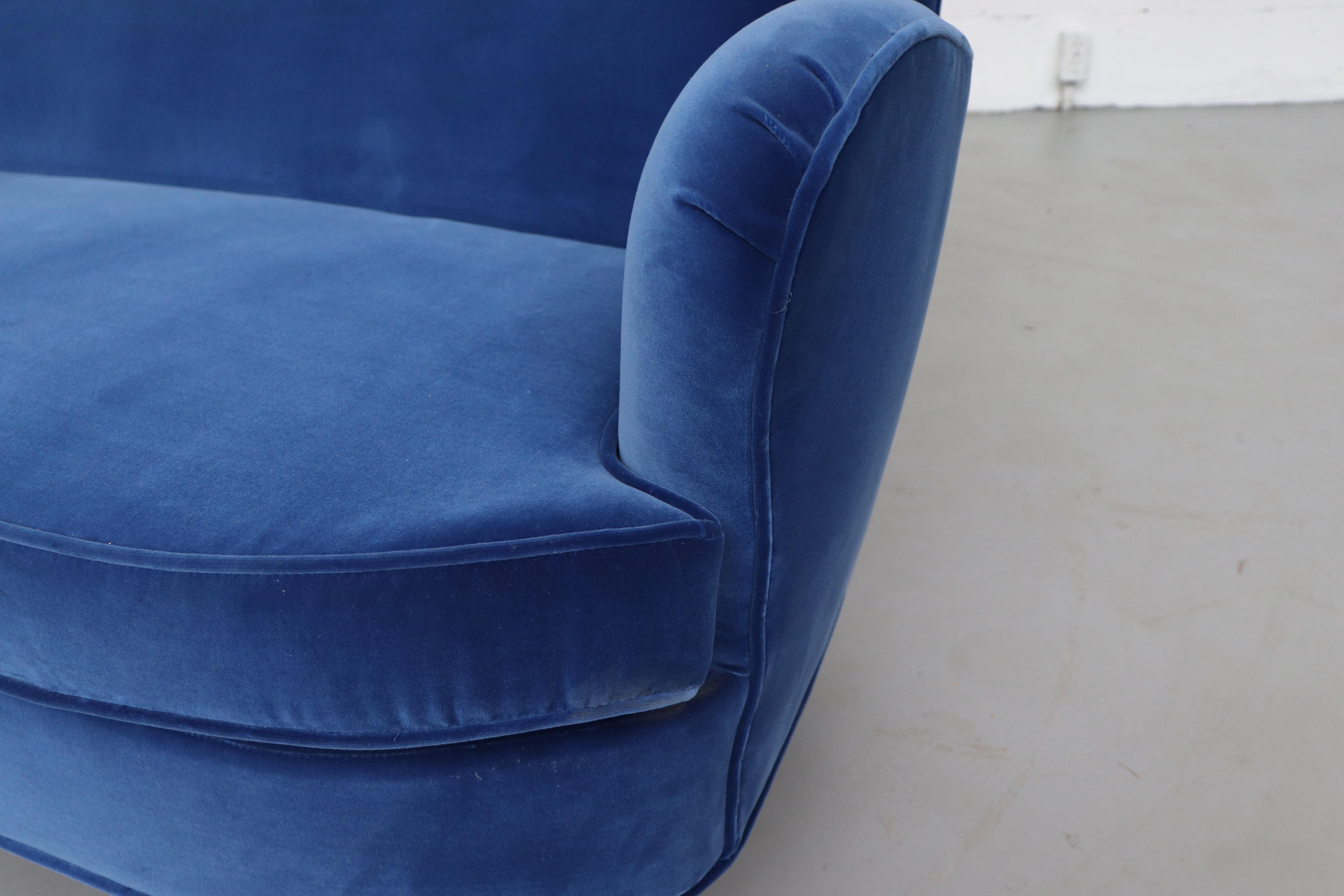 Theo Ruth Cobalt Blue Sofa by Artifort 2
