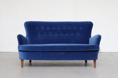 Theo Ruth Cobalt Blue Sofa by Artifort