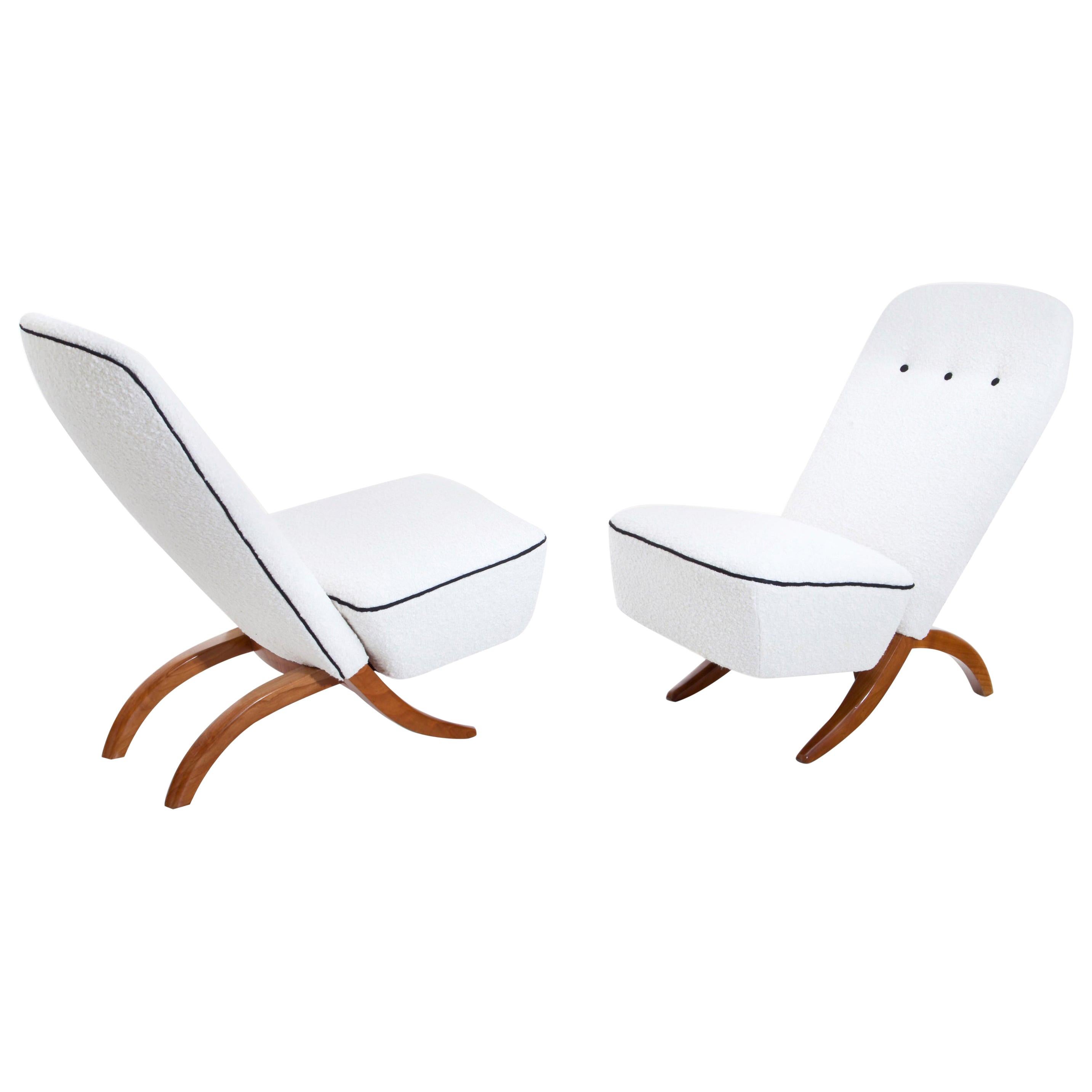 Theo Ruth Congo Lounge Chairs, Netherlands, Mid-20th Century