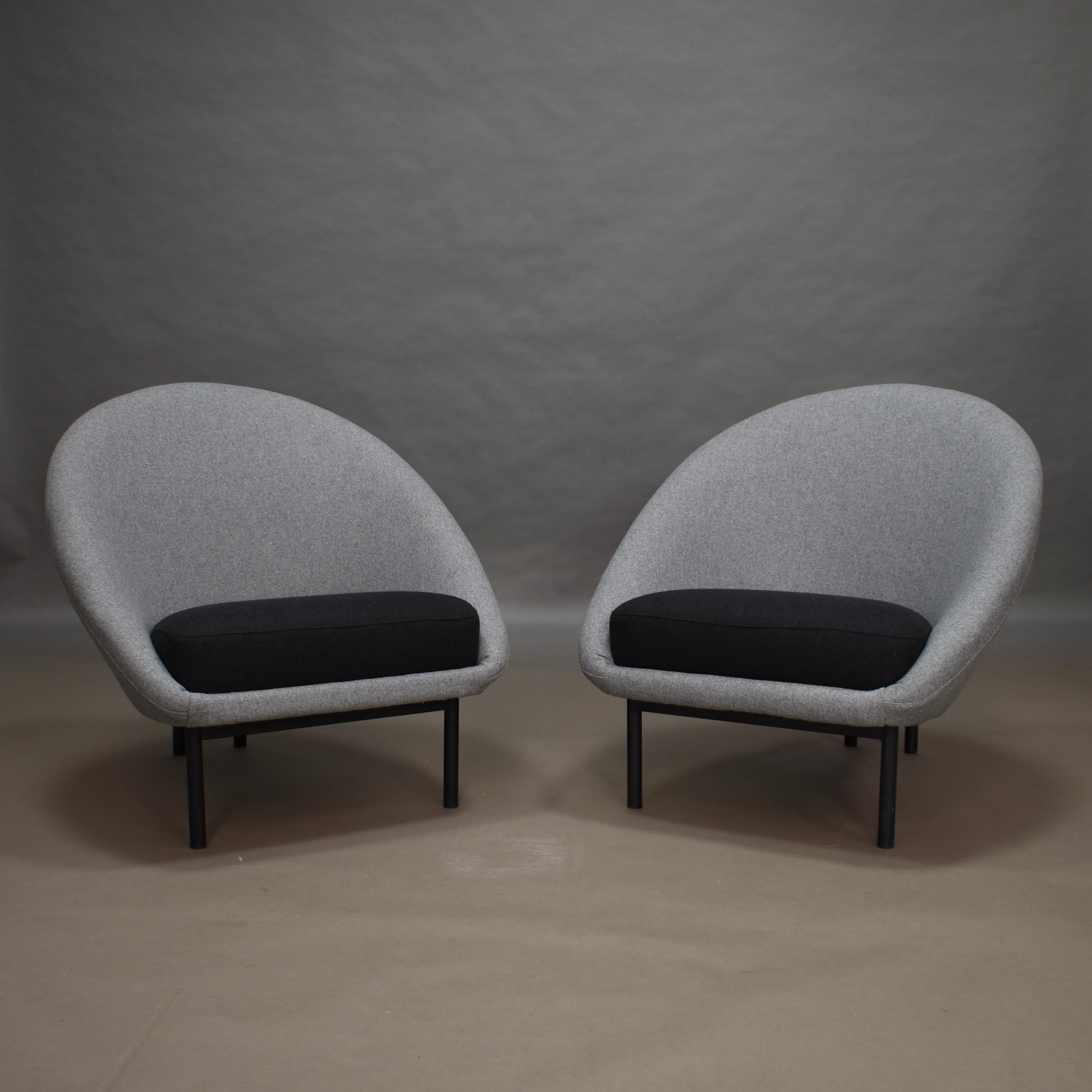 Mid-20th Century Theo Ruth F115 Armchairs by Artifort, Netherlands, 1958