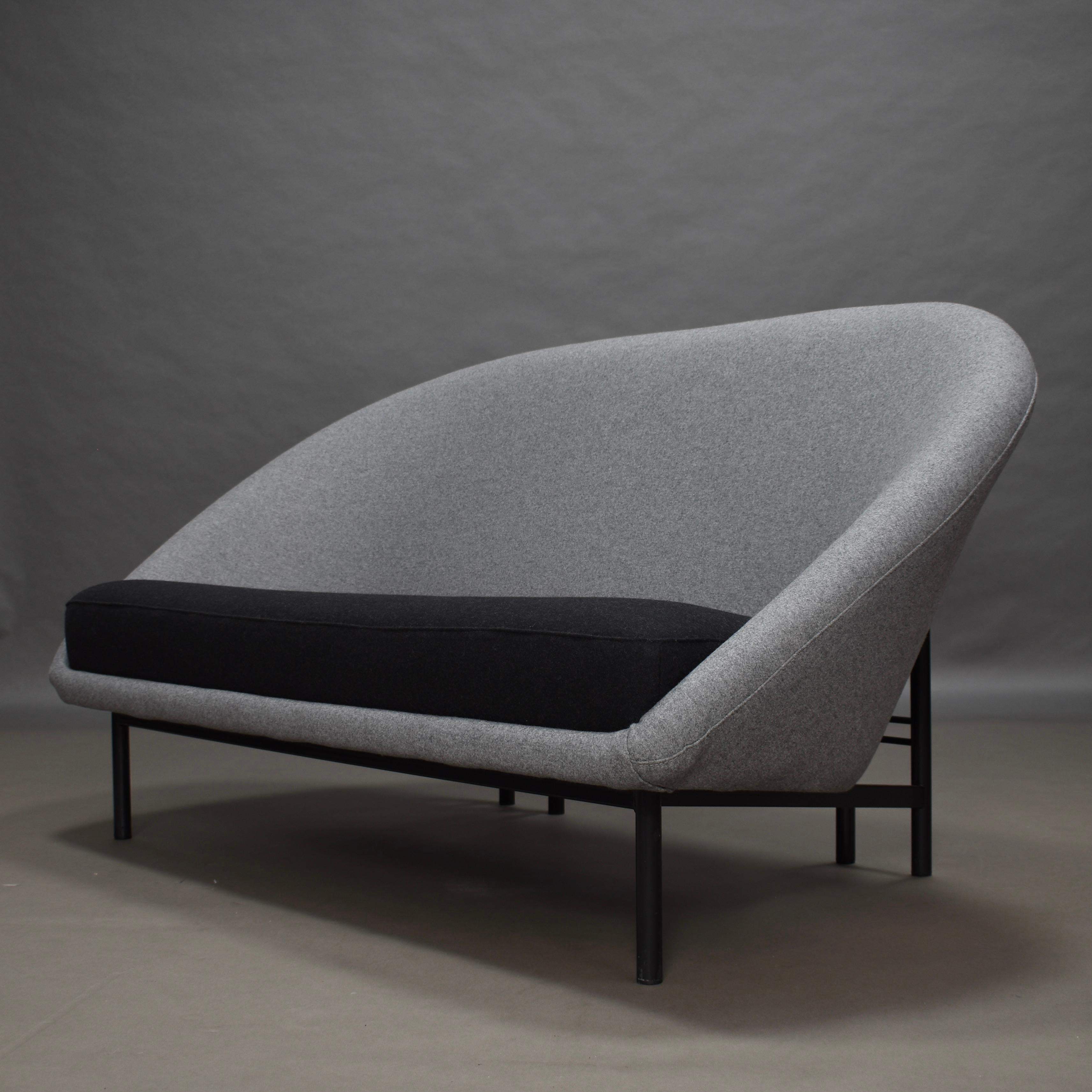 Mid-20th Century Theo Ruth f115 Sofa by Artifort, Netherlands, 1958 For Sale