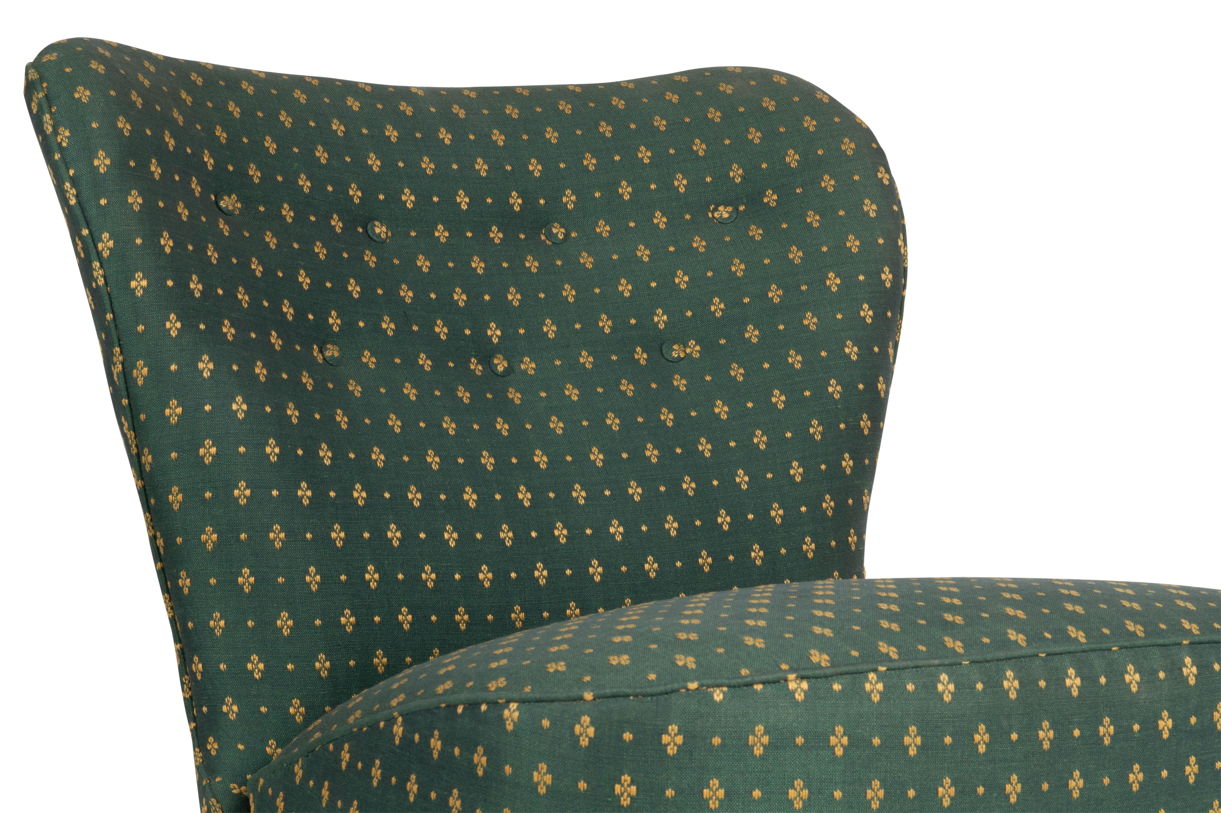 Fabric Theo Ruth for Artifort, Modern Lounge Chair