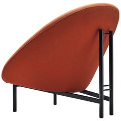 Theo Ruth pour Artifort fauteuil de salon orange