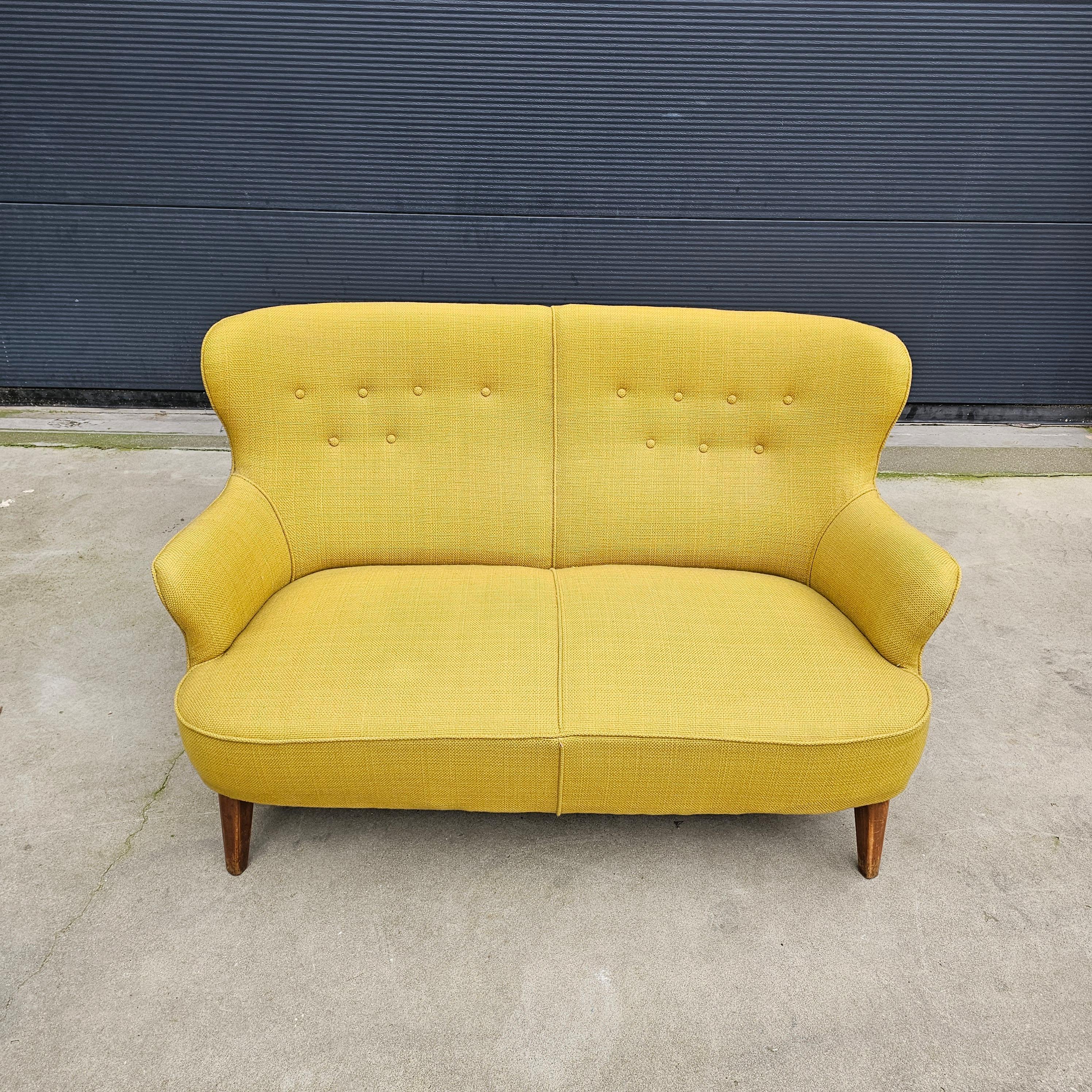 Mid-Century Modern Theo Ruth for Artifort, Original Classic 2 Seater  For Sale
