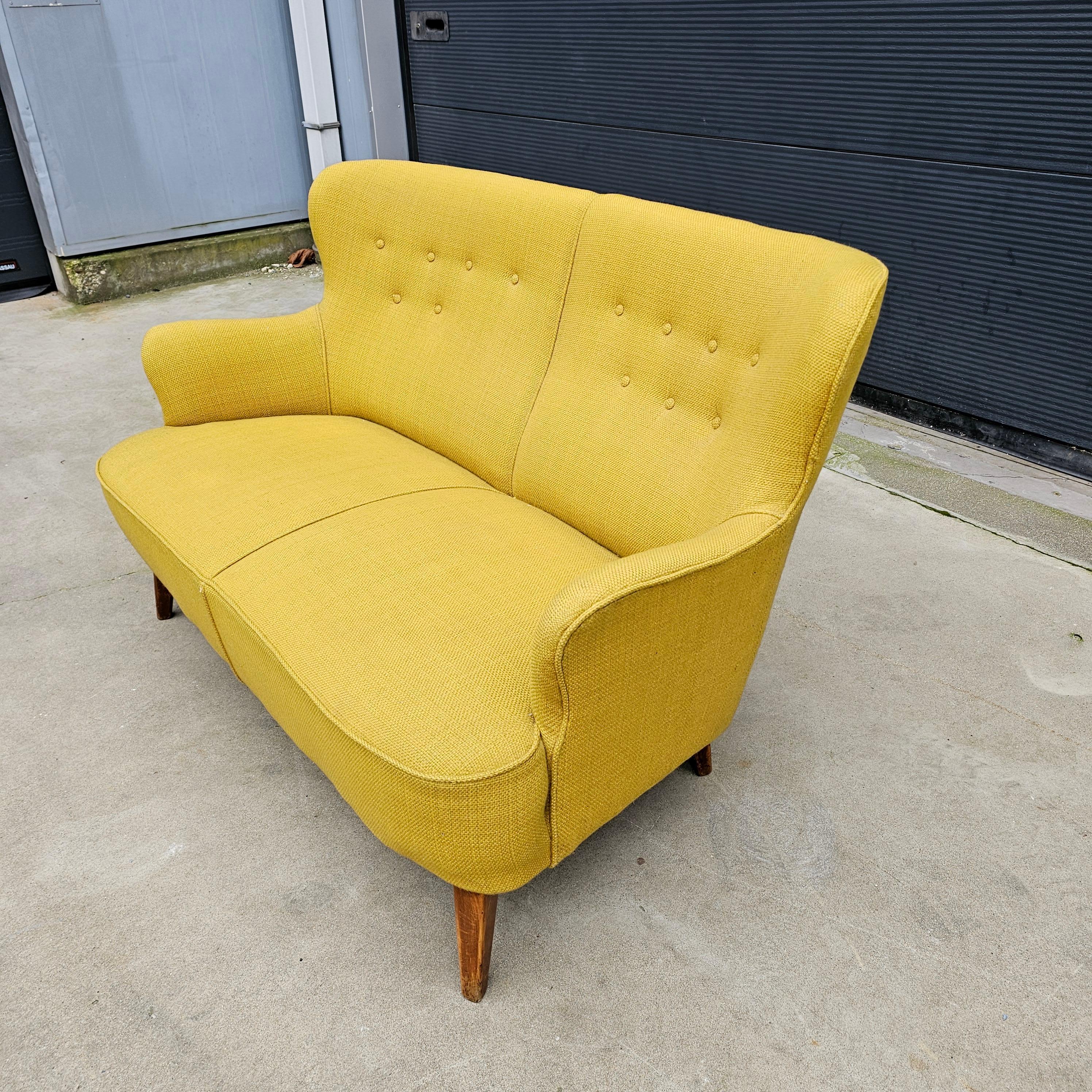 Dutch Theo Ruth for Artifort, Original Classic 2 Seater  For Sale