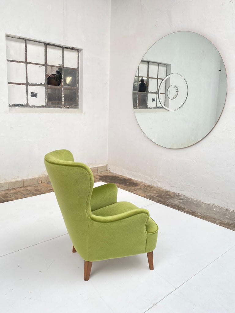 Theo Ruth Lounge Chair Artifort 1950's NEW Mohair Velvet Wool Fabric ...