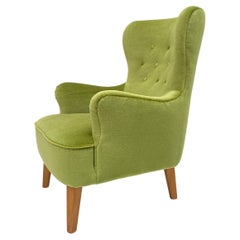 Theo Ruth Lounge Chair Artifort 1950's NEW Mohair Velvet Wool Fabric