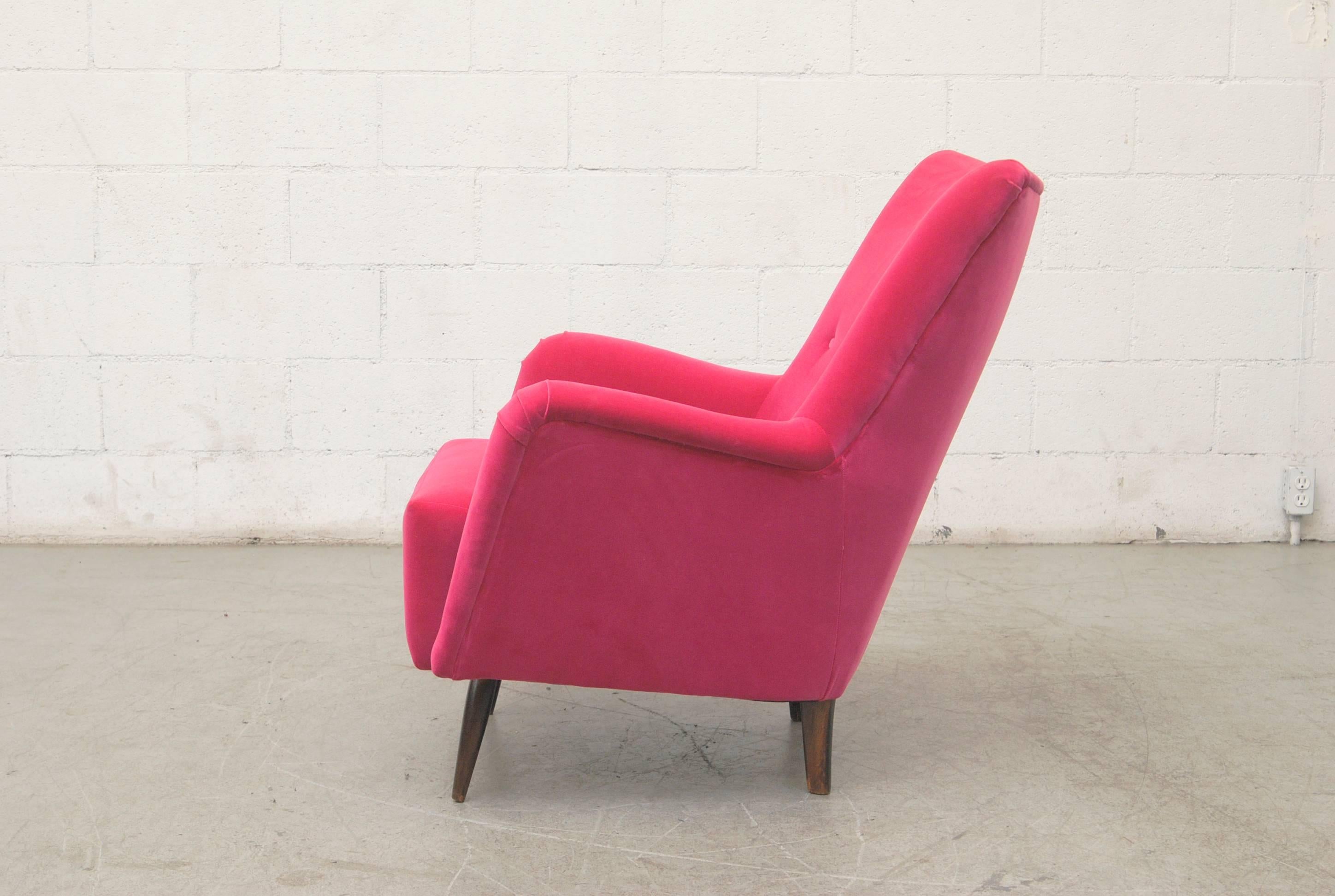 Mid-Century Modern Theo Ruth Lounge Chair for Artifort