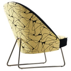 Silla de salón Theo Ruth en tela estampada