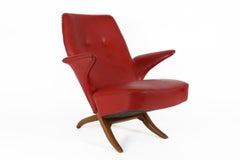 Theo Ruth Mid-Century Modern Armchair Model Penguin for Artifort, 1957