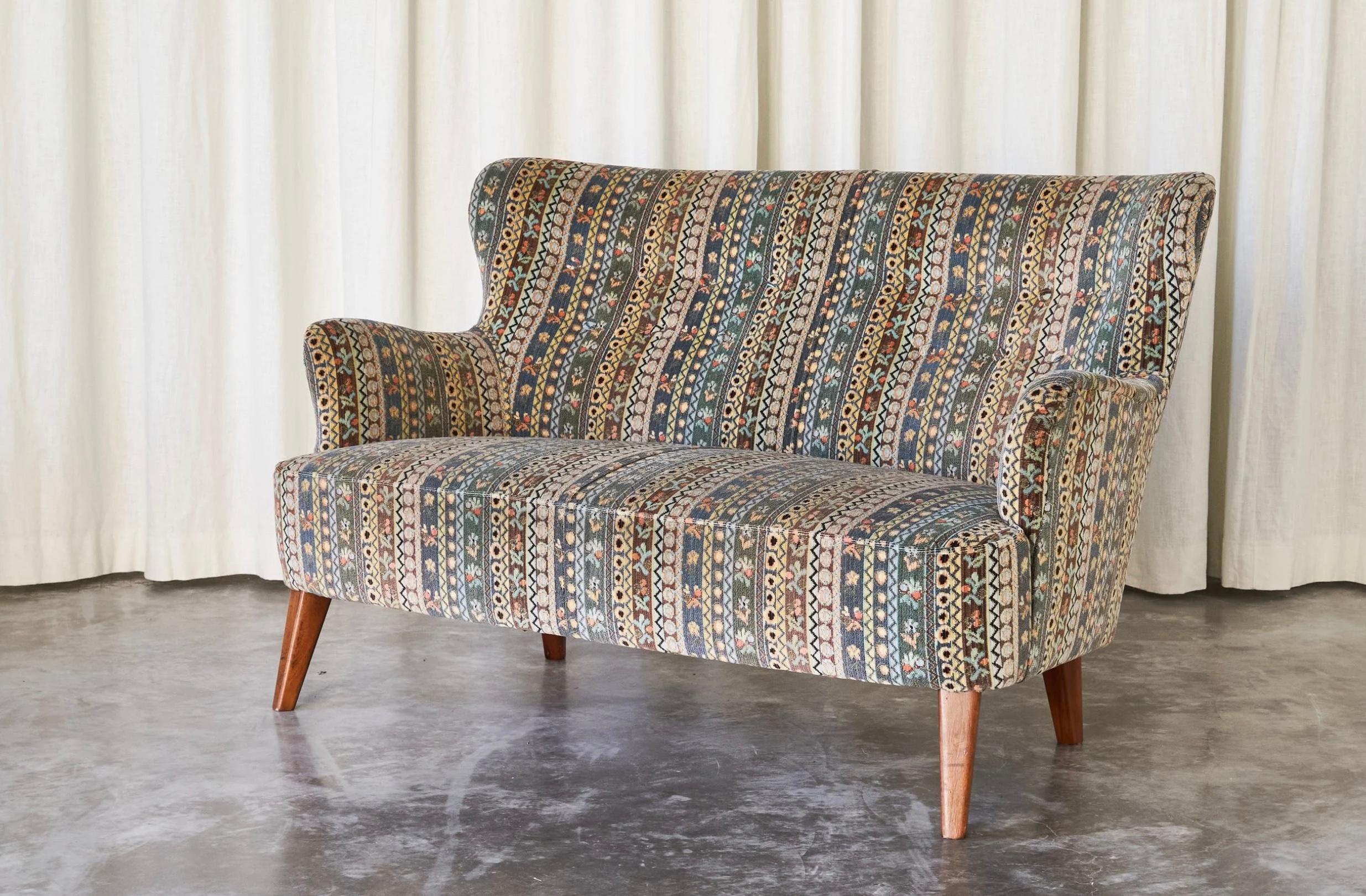 20ième siècle Theo Ruth Mid Century Sofa for Artifort The Netherlands 1956 en vente