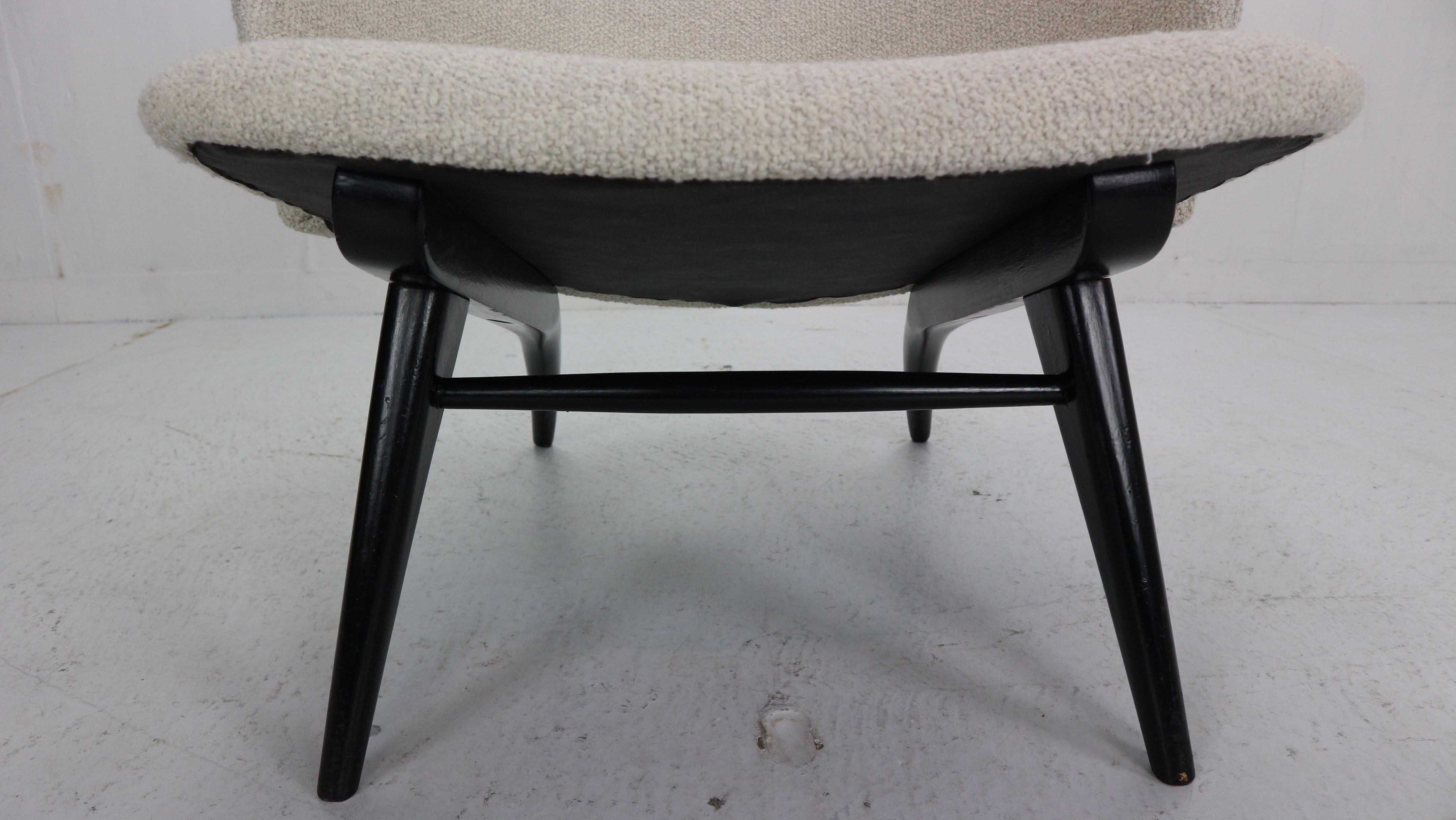 Theo Ruth Set of Two Lounge Chairs for Artifort, 1950s 9