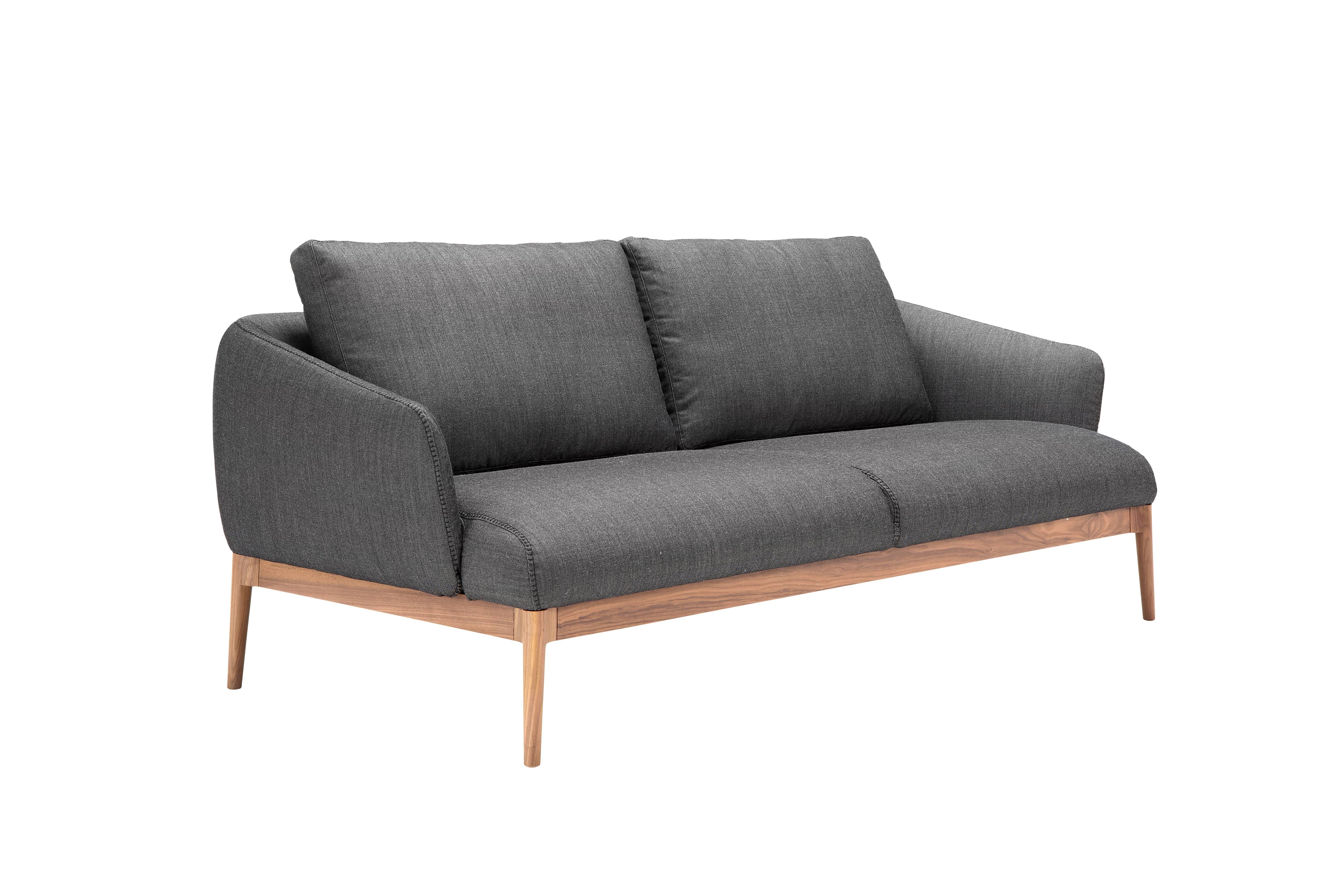 Modern Theo Sofa in Charcoal Gray by Maurizio Marconato & Terry Zappa For Sale