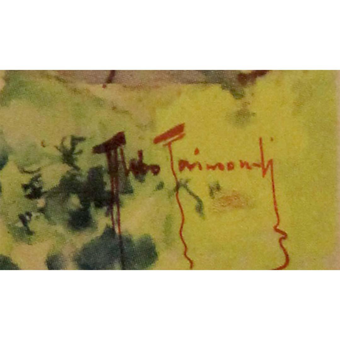 Manifesto di viaggio del 1947 per Stresa di Theo Taimonti - Lago Maggiore in vendita 2
