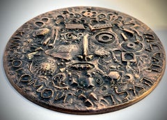 Theo Tobiasse : "Rey Salomón" 200 ex. medalla de bronce patinado 1976