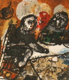 Assemblee des Rabbins et Notables... litografia originale di Theo Tobiasse