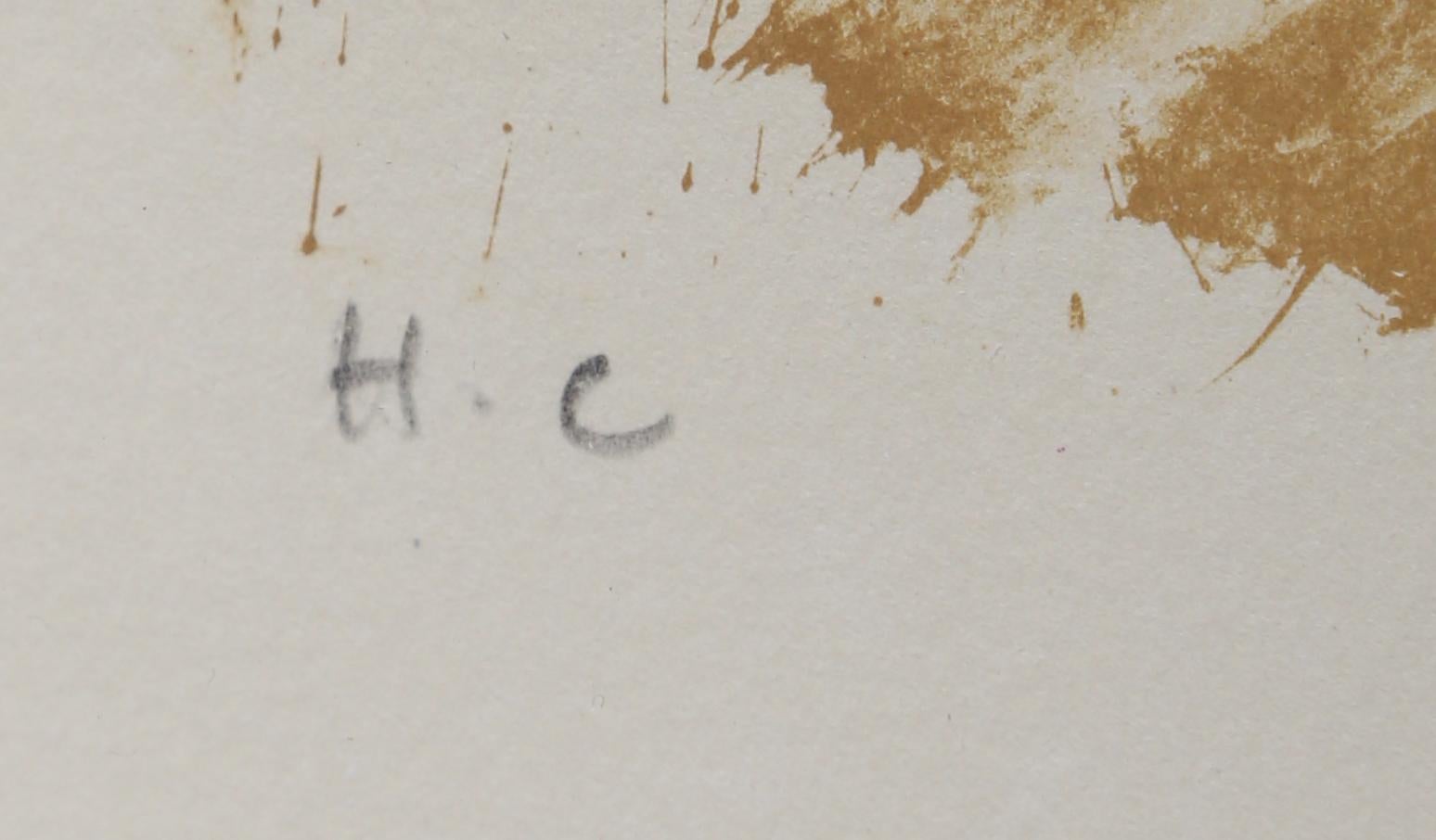 Je vous Enverrai le Prophete, Litografía de arte popular firmada por Theo Tobiasse - Print de Théo Tobiasse
