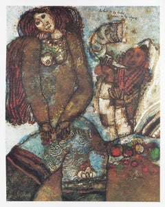 Ram's Horn, Surrealistisches Plakat nach Theo Tobiasse