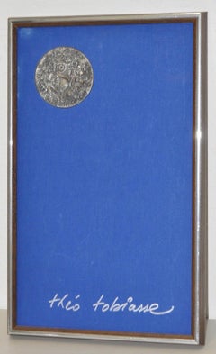 Theo Tobiasse (1927-2012) King Solomon Medallion c.1975