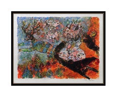 Theo Tobiasse Lithograph HAND SIGNED Hans Christian Andersen Illustration Art