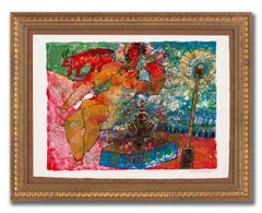 Théo Tobiasse “Thou Art Fair, My Love” 1975 Signed Litho from Song of Songs...