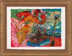Théo Tobiasse “Thou Art Fair, My Love” 1975 Signed Litho from Song of Songs...