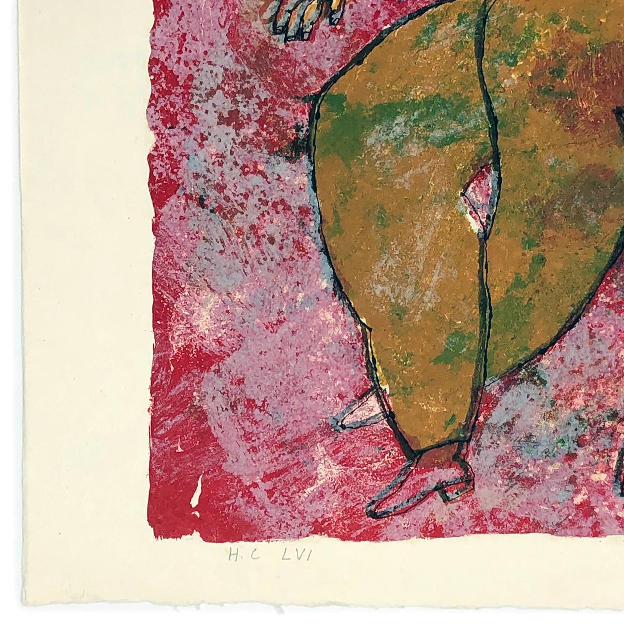 Untitled, from The Song of Songs of King Solomon (hand signed lithograph) - Print by Théo Tobiasse