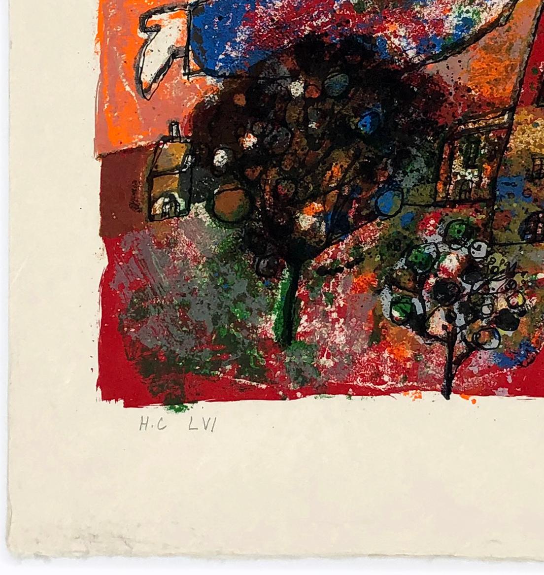 Untitled, from The Song of Songs of King Solomon (hand signed lithograph) - Print by Théo Tobiasse