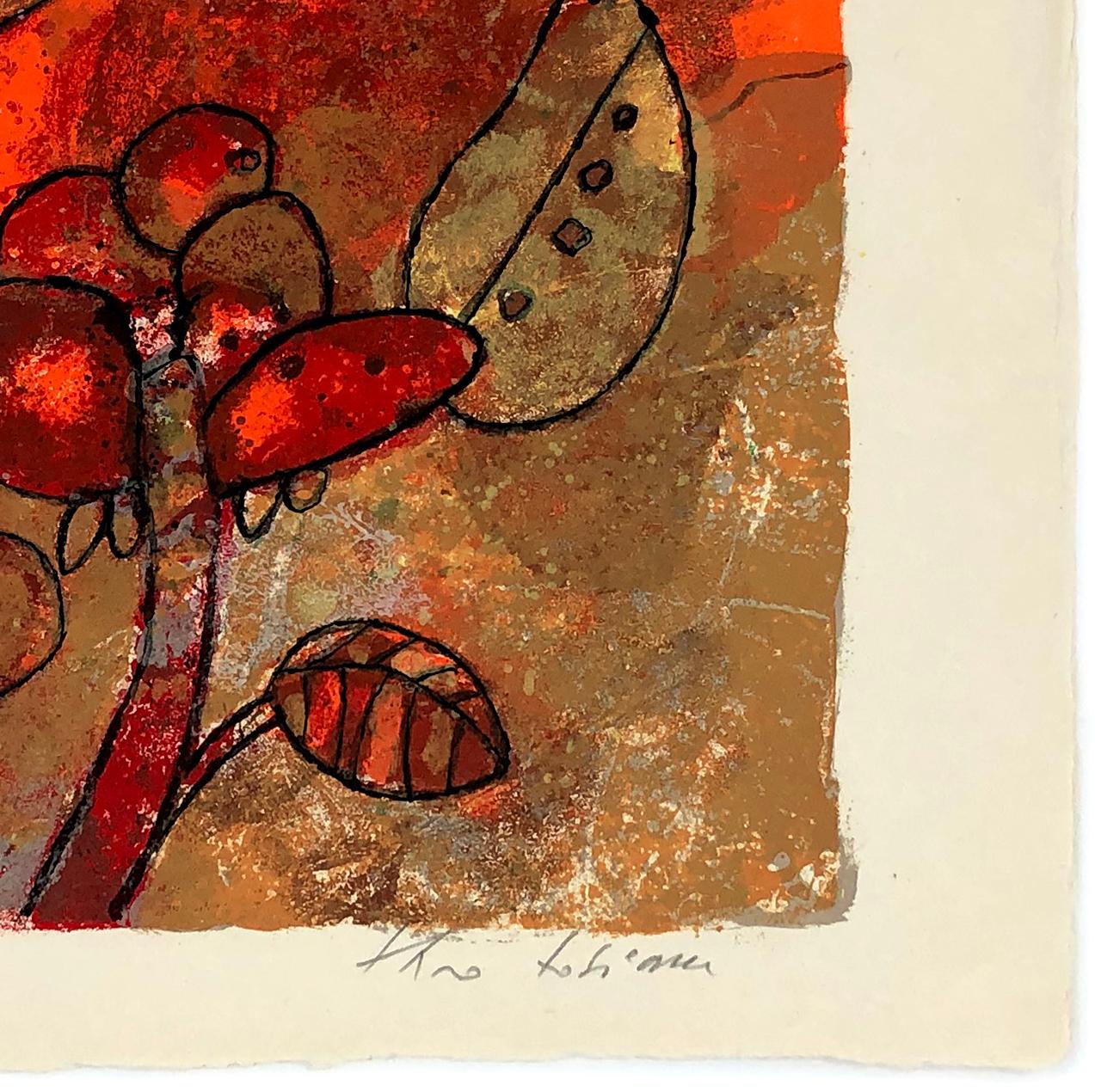 Untitled, from The Song of Songs of King Solomon (hand signed lithograph) - Contemporary Print by Théo Tobiasse