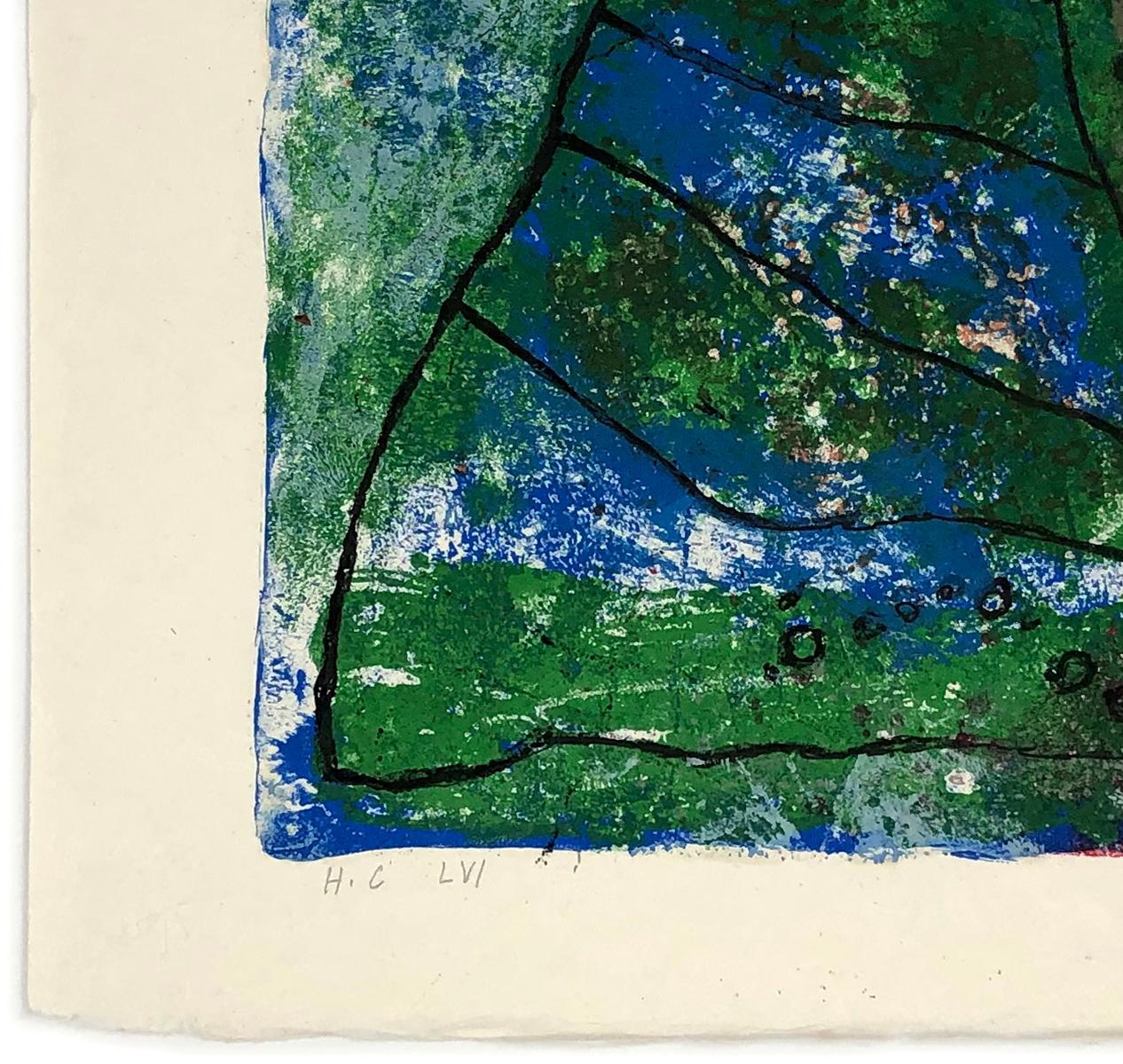 Untitled, from The Song of Songs of King Solomon (hand signed lithograph) - Contemporary Print by Théo Tobiasse
