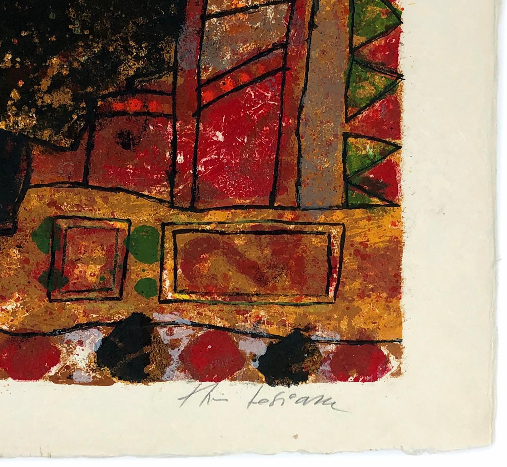 Untitled, from The Song of Songs of King Solomon (hand signed lithograph) - Contemporary Print by Théo Tobiasse