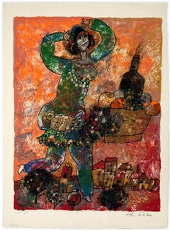 Untitled, from The Song of Songs of King Solomon (hand signed lithograph)