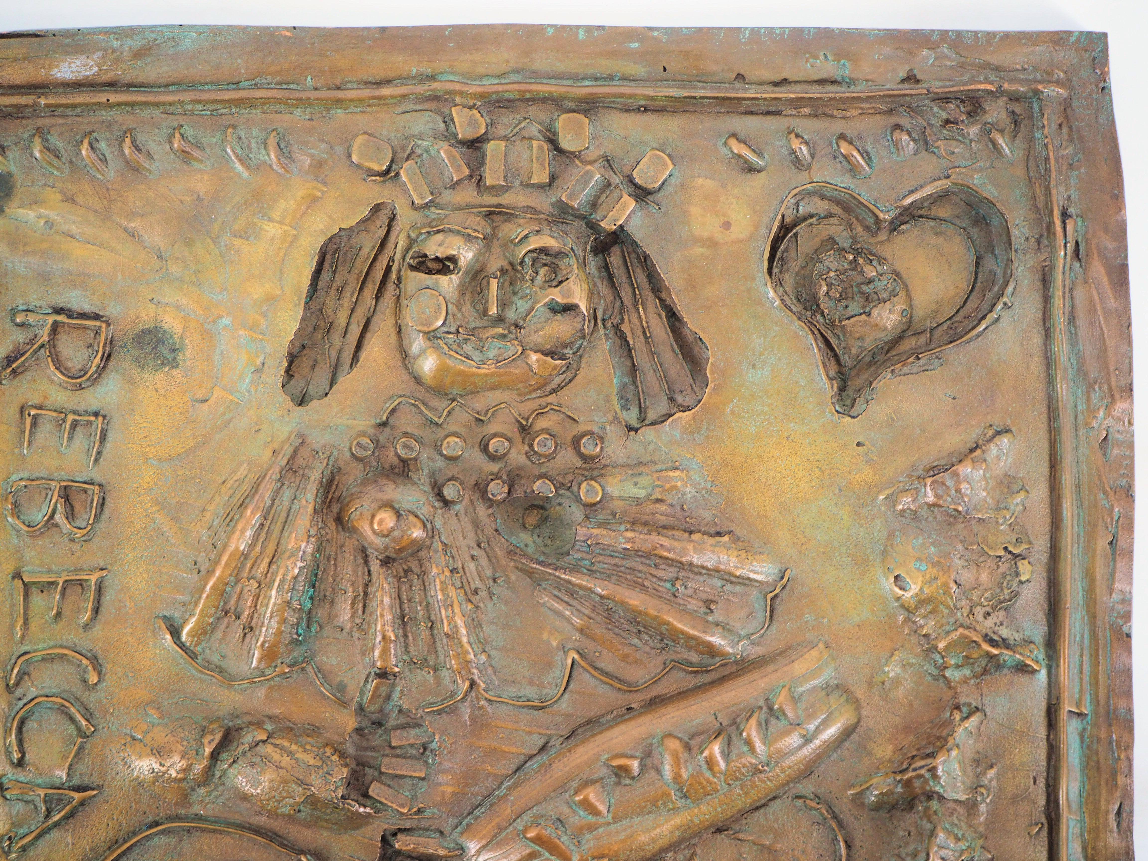 Biblical Matriarch : Rebecca - Original Bronze Sculpture, Signed /100 - Gold Figurative Sculpture by Théo Tobiasse