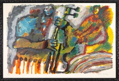 Theo Tobiasse - Serenade pour une Muse, c. 1990 Signed Contemporary Lithograph 1