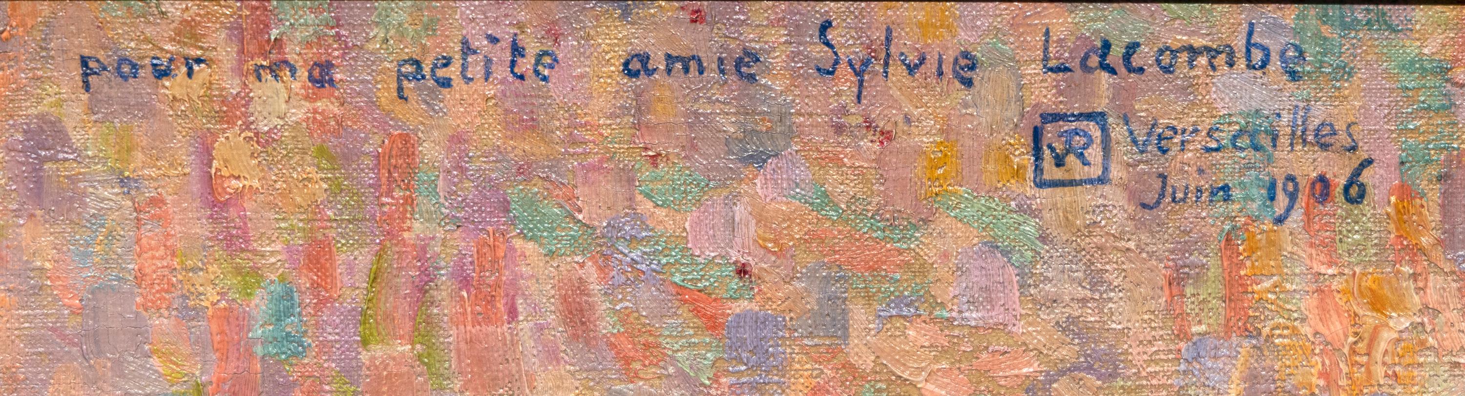 Porträt von Sylvie Lacombe (Post-Impressionismus), Painting, von Theo van Rysselberghe