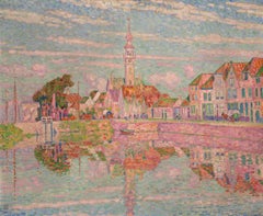 Soleil couchant à Veere, 1906