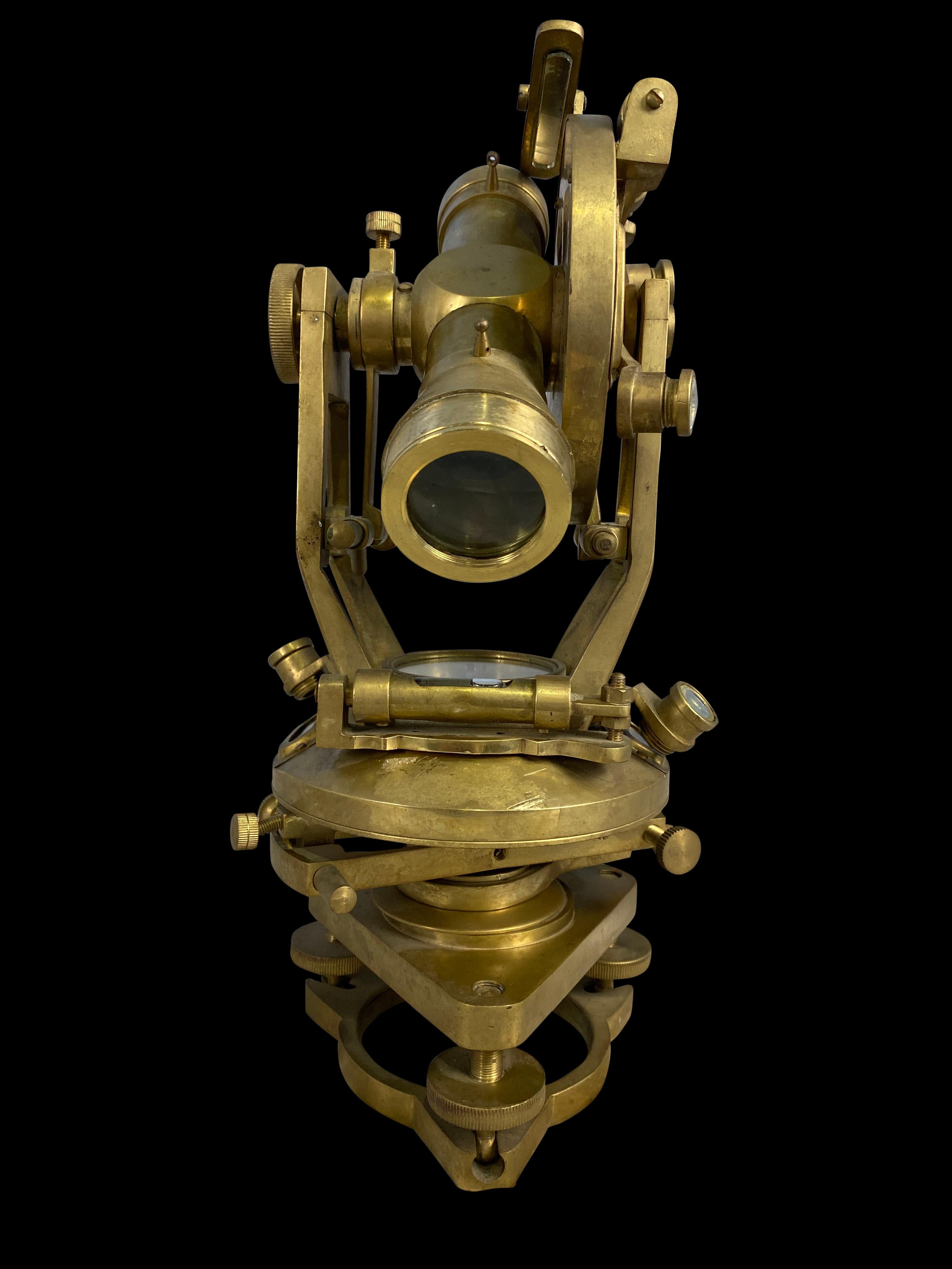 Theodolite, Scientific Instrument, 20th Century For Sale 4
